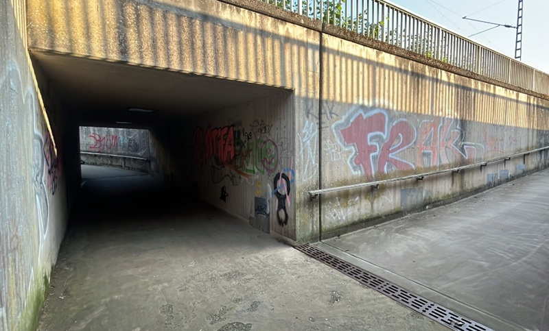 Bahnunterführung Fröbelstraße/Wasserbilliger Straße Bahnunterführung Fröbelstraße/Wasserbilliger Straße